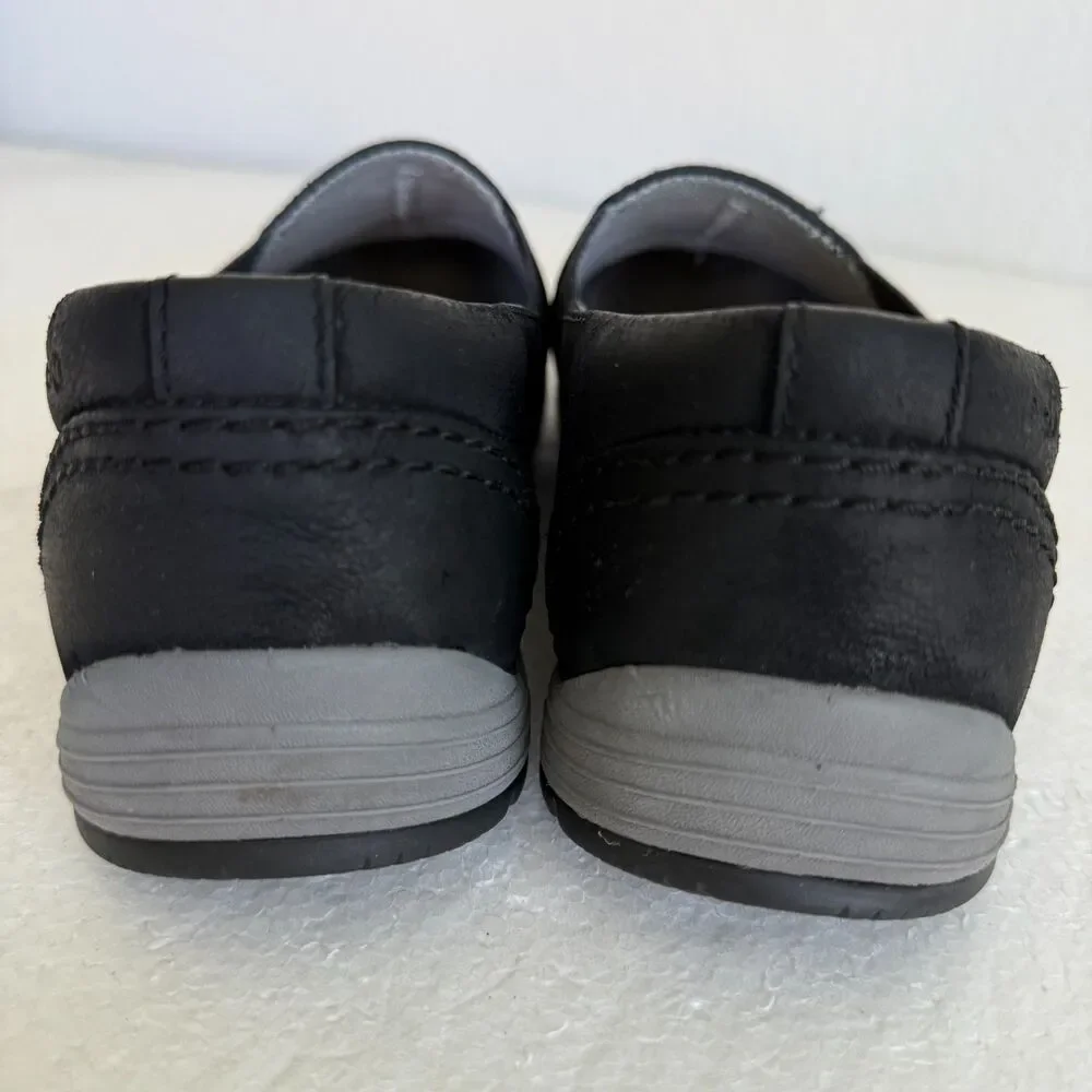 Dansko Loafers Womens 41 /10.5- 11 Black Linley Burnished Calf Casual Work
